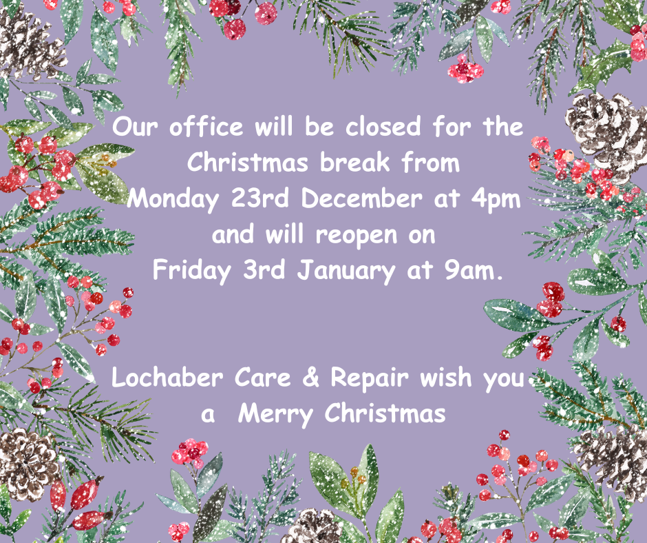 LCR Christmas Closure