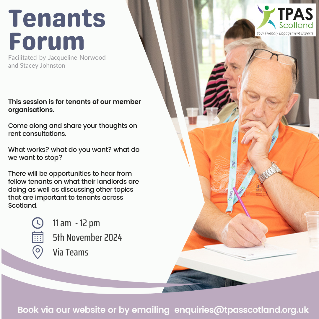 TPAS Rent Consultation 5 Nov