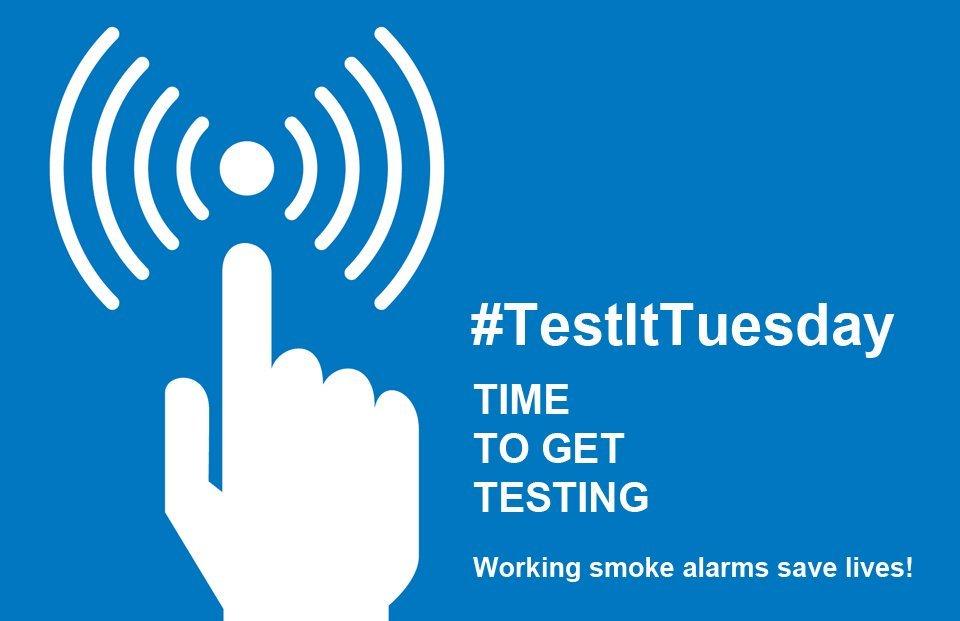 Test it Tuesday Smoke Alarms